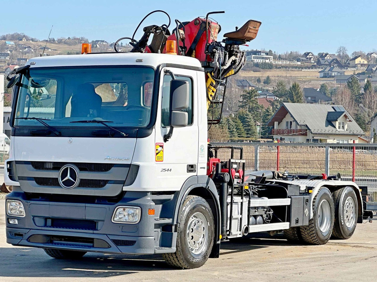 Mercedes-Benz ACTROS 2544 * ABROLLKIPPER * LHO L190Z(78) * TOP - Крюковой мультилифт, Автоманипулятор: фото 4 Mercedes-Benz ACTROS 2544 * ABROLLKIPPER * LHO L190Z(78) * TOP - Крюковой мультилифт, Автоманипулятор: фото 4