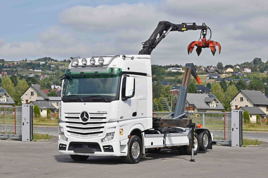 Mercedes-Benz ACTROS 2551 * ABROLLKIPPER * LIV L120 Z3 (88) - Крюковой мультилифт, Автоманипулятор: фото 2 Mercedes-Benz ACTROS 2551 * ABROLLKIPPER * LIV L120 Z3 (88) - Крюковой мультилифт, Автоманипулятор: фото 2
