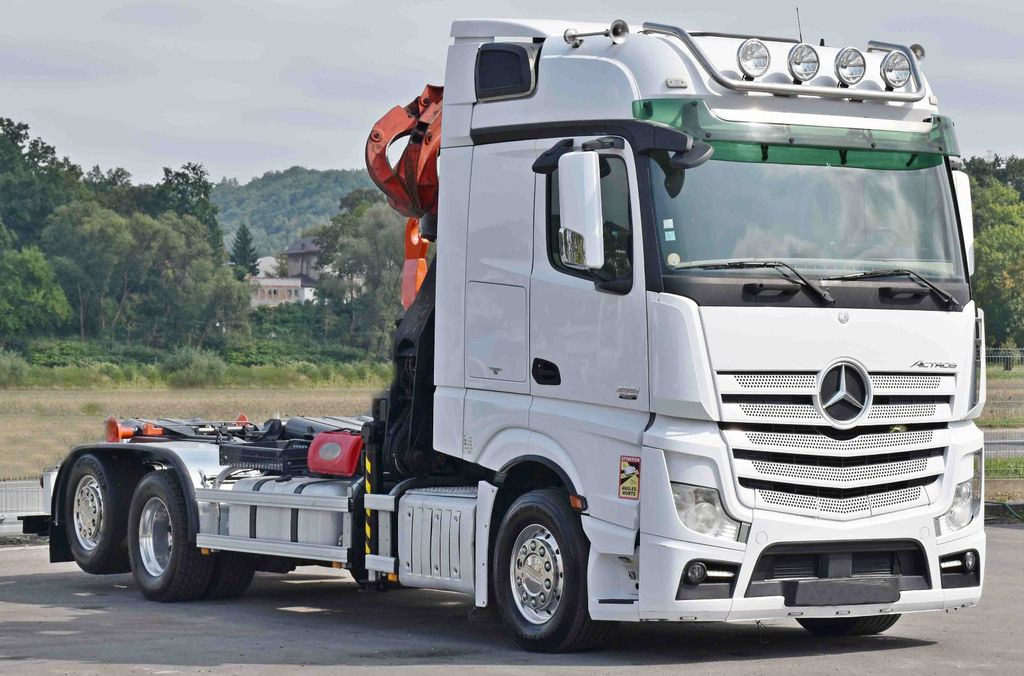 Mercedes-Benz ACTROS 2551 * ABROLLKIPPER * LIV L120 Z3 (88) - Крюковой мультилифт, Автоманипулятор: фото 3 Mercedes-Benz ACTROS 2551 * ABROLLKIPPER * LIV L120 Z3 (88) - Крюковой мультилифт, Автоманипулятор: фото 3