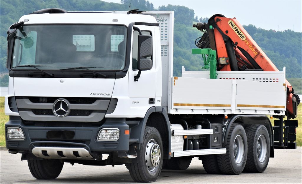 Mercedes-Benz ACTROS 2636 * PK 16002 C + FUNK/6x4 - Автоманипулятор, Грузовик бортовой/ Платформа: фото 3 Mercedes-Benz ACTROS 2636 * PK 16002 C + FUNK/6x4 - Автоманипулятор, Грузовик бортовой/ Платформа: фото 3
