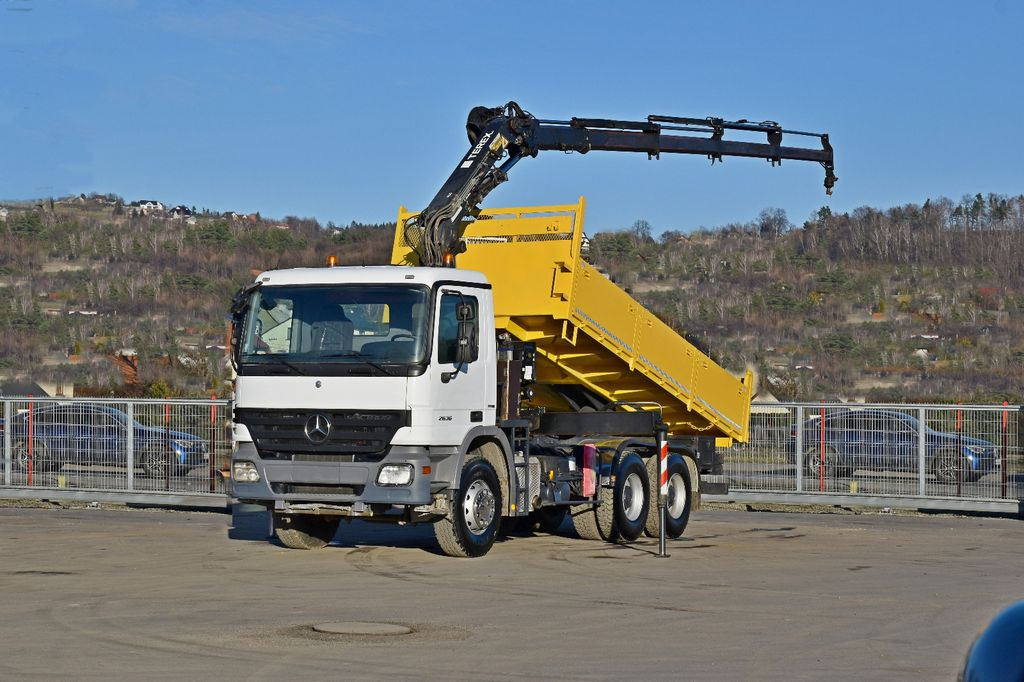 Mercedes-Benz ACTROS 2636 * TEREX 165.2E - A4 + FUNK/6x4 - Автоманипулятор, Самосвал: фото 2 Mercedes-Benz ACTROS 2636 * TEREX 165.2E - A4 + FUNK/6x4 - Автоманипулятор, Самосвал: фото 2