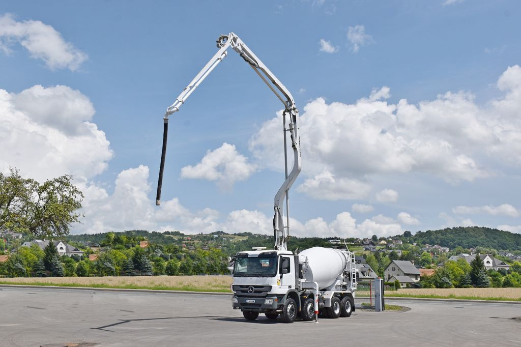 Mercedes-Benz ACTROS 3241 * Betonpumpe + FUNK * 8x4 * TOP - Автобетононасос-смеситель: фото 4 Mercedes-Benz ACTROS 3241 * Betonpumpe + FUNK * 8x4 * TOP - Автобетононасос-смеситель: фото 4