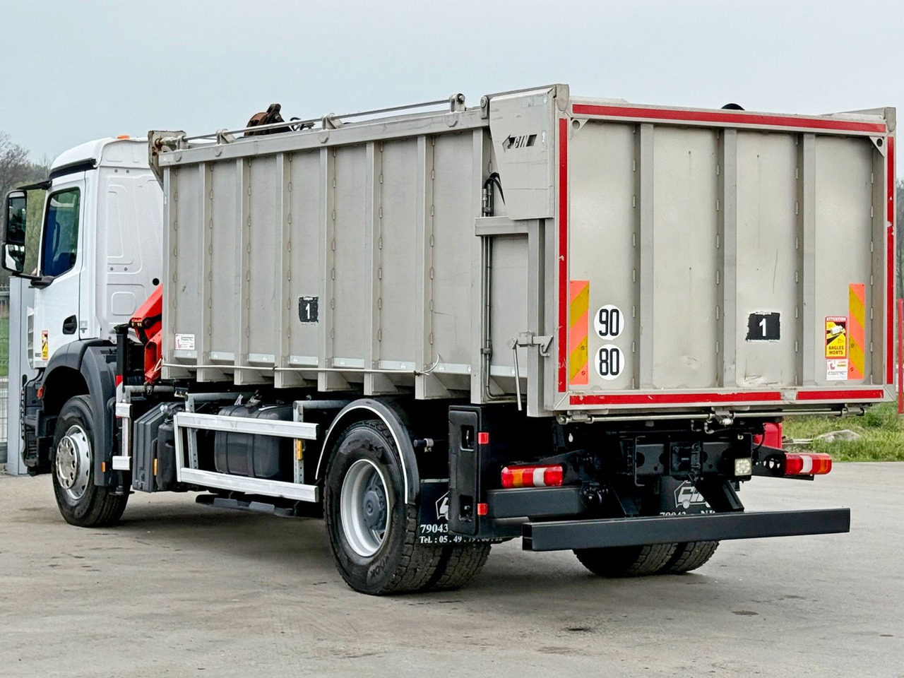 Автоманипулятор Mercedes-Benz AROCS 1830* KIPPER 5,00m * PK 7.501 SLD A + FUNK: фото 9