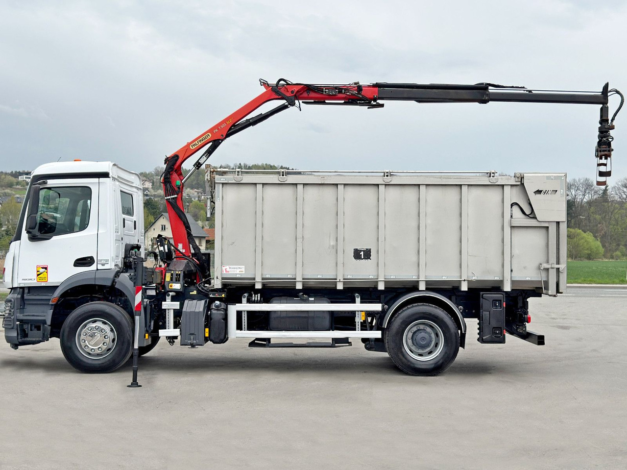 Автоманипулятор Mercedes-Benz AROCS 1830* KIPPER 5,00m * PK 7.501 SLD A + FUNK: фото 6