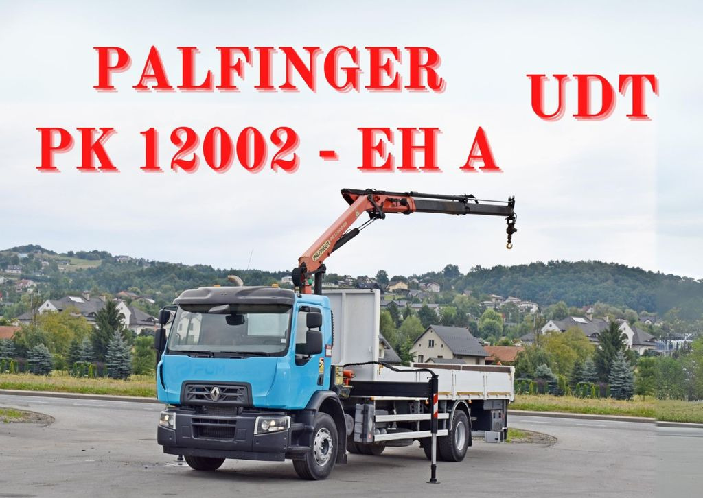 Renault C 320 * PK 12002 EH A + FUNK * TOPZUSTAND - Автоманипулятор, Грузовик бортовой/ Платформа: фото 1 Renault C 320 * PK 12002 EH A + FUNK * TOPZUSTAND - Автоманипулятор, Грузовик бортовой/ Платформа: фото 1