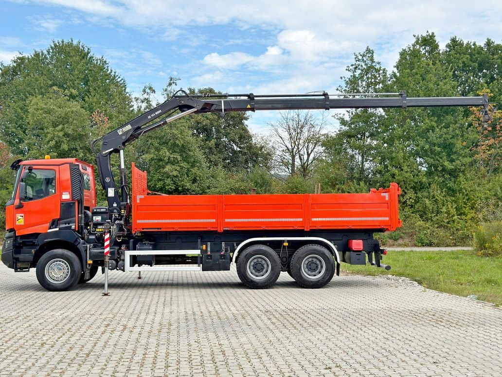 Renault K 380 * HIAB 144 BS - 3 HIDUO + FUNK * 6x4 * TOP - Автоманипулятор: фото 5 Renault K 380 * HIAB 144 BS - 3 HIDUO + FUNK * 6x4 * TOP - Автоманипулятор: фото 5