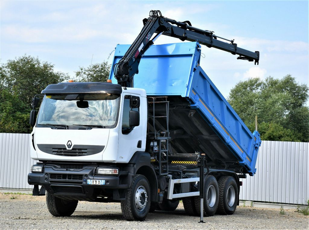 Renault KERAX 370 DXI* HIAB 122B-3 HIDUO/FUNK * 6x4 - Автоманипулятор, Самосвал: фото 2 Renault KERAX 370 DXI* HIAB 122B-3 HIDUO/FUNK * 6x4 - Автоманипулятор, Самосвал: фото 2
