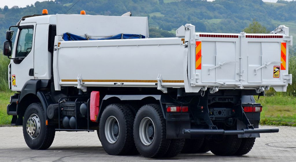 Самосвал, Автоманипулятор Renault KERAX 410* KIPPER 5,20 m / 6x4: фото 8