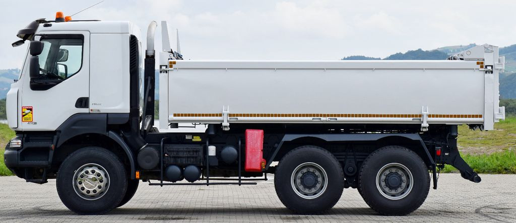 Самосвал, Автоманипулятор Renault KERAX 410* KIPPER 5,20 m / 6x4: фото 6