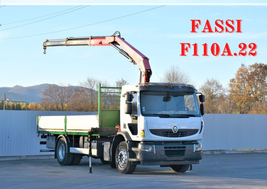 Renault Premium 370* FASSI F110A.22 * TOPZUSTAND - Автоманипулятор: фото 1 Renault Premium 370* FASSI F110A.22 * TOPZUSTAND - Автоманипулятор: фото 1