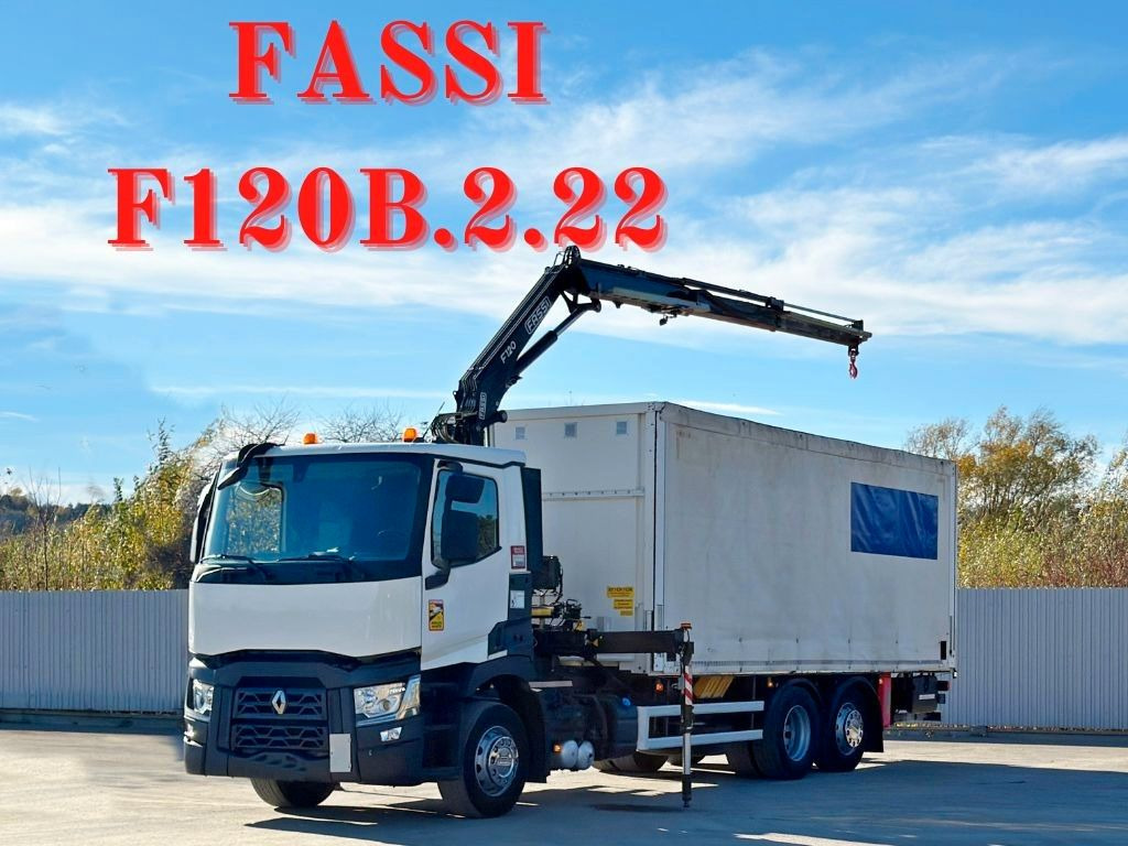 Renault T380 * FASSI F120B.2.22 / 6x2* TOP - Автоманипулятор: фото 1 Renault T380 * FASSI F120B.2.22 / 6x2* TOP - Автоманипулятор: фото 1