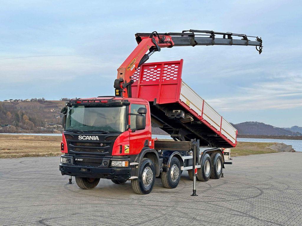 Scania P 400 Kipper 6,80 m * PK 33002-EH D + FUNK * 8x4 Scania P 400 Kipper 6,80 m * PK 33002-EH D + FUNK * 8x4 - Самосвал, Автоманипулятор: фото 2 Scania P 400 Kipper 6,80 m * PK 33002-EH D + FUNK * 8x4 Scania P 400 Kipper 6,80 m * PK 33002-EH D + FUNK * 8x4 - Самосвал, Автоманипулятор: фото 2