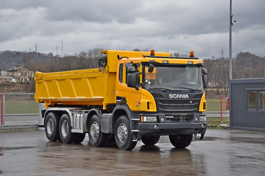 Scania P 410 Kipper 6,00m * 8x4 * TOPZUSTAND ! - Самосвал: фото 1 Scania P 410 Kipper 6,00m * 8x4 * TOPZUSTAND ! - Самосвал: фото 1
