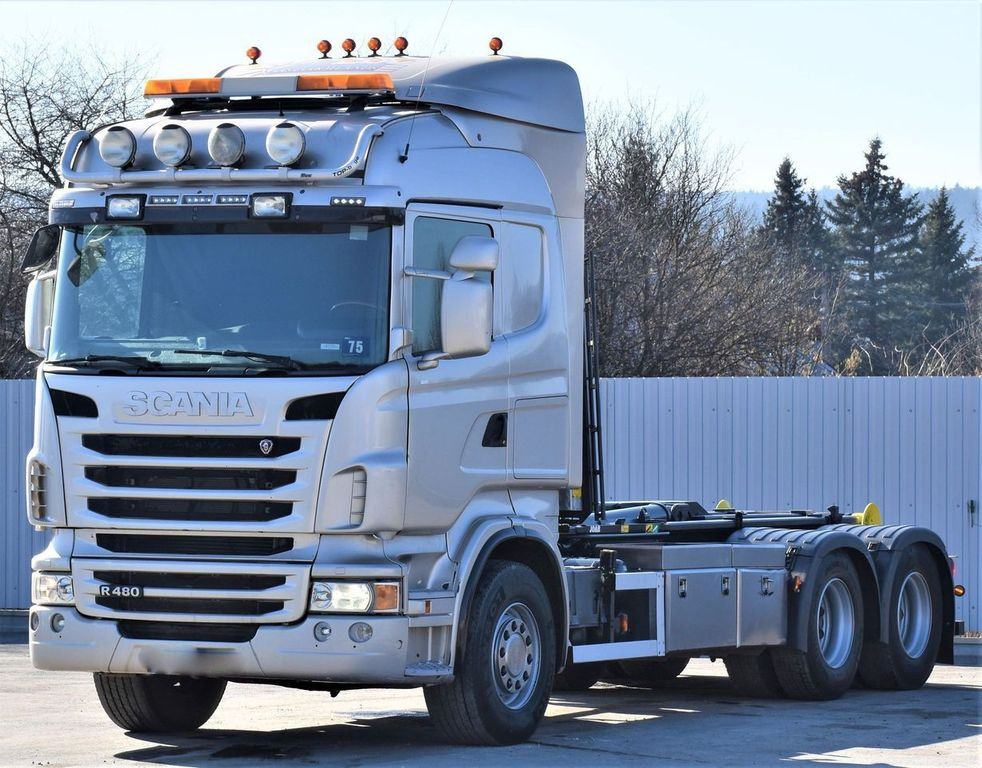 Scania R 480 Abrollkipper * 6x4 * Top Zustand ! Scania R 480 Abrollkipper * 6x4 * Top Zustand ! - Крюковой мультилифт: фото 4 Scania R 480 Abrollkipper * 6x4 * Top Zustand ! Scania R 480 Abrollkipper * 6x4 * Top Zustand ! - Крюковой мультилифт: фото 4