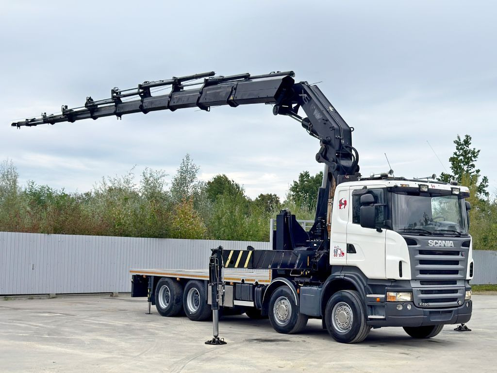 Scania R 620*PLATFORM 6,45m*HIAB 600 E - 9 + FUNK / 8x4 - Автоманипулятор: фото 2 Scania R 620*PLATFORM 6,45m*HIAB 600 E - 9 + FUNK / 8x4 - Автоманипулятор: фото 2