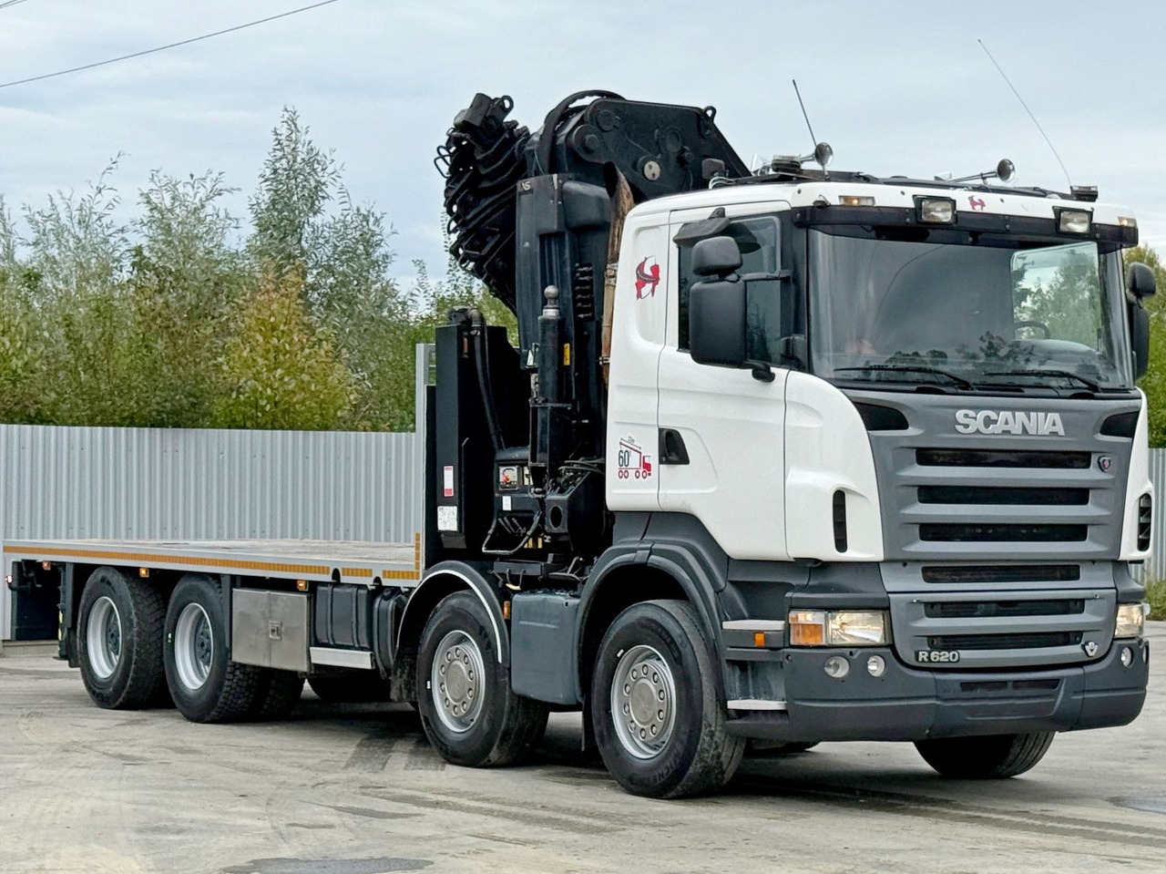 Scania R 620*PLATFORM 6,45m*HIAB 600 E - 9 + FUNK / 8x4 - Автоманипулятор: фото 4 Scania R 620*PLATFORM 6,45m*HIAB 600 E - 9 + FUNK / 8x4 - Автоманипулятор: фото 4
