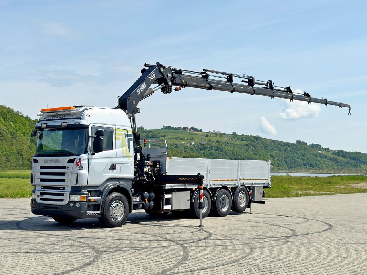 Scania R480 PRITSCHE 6,85m *HIAB 377 E-8 HIPRO/FUNK*8x4 - Автоманипулятор: фото 2 Scania R480 PRITSCHE 6,85m *HIAB 377 E-8 HIPRO/FUNK*8x4 - Автоманипулятор: фото 2