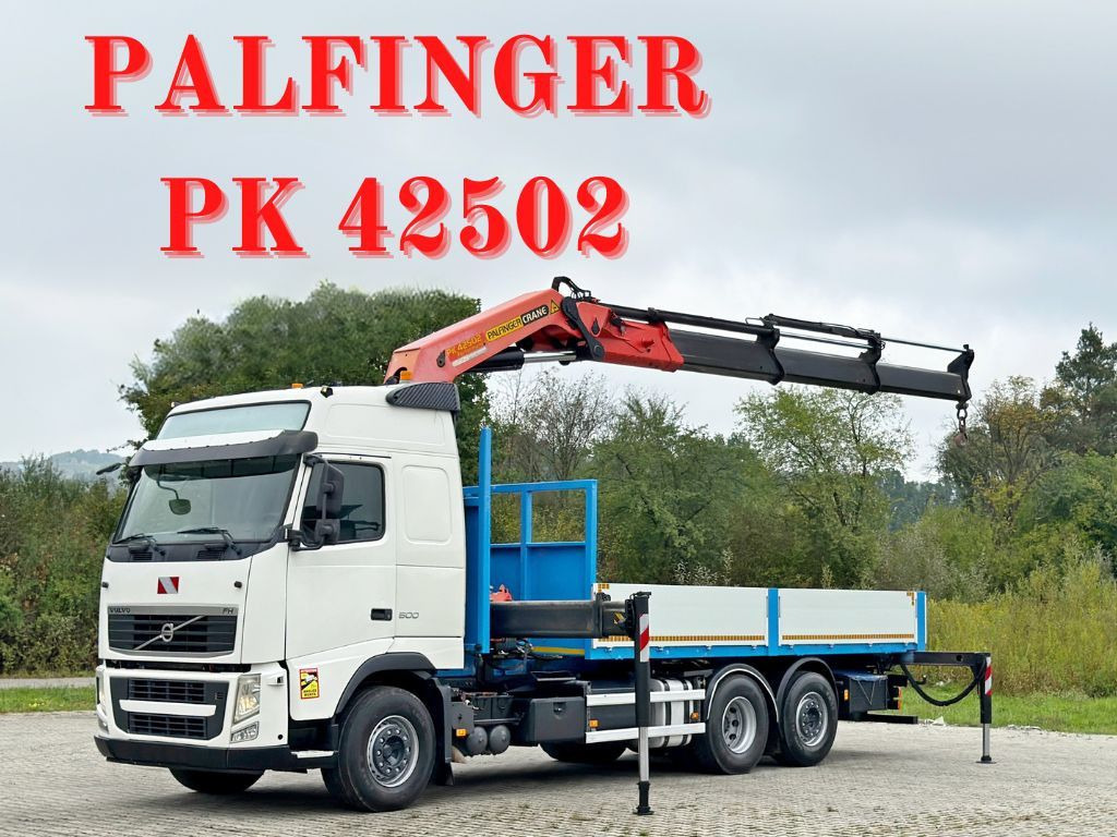 Volvo FH 500 * PRITSCHE 6,05 m* PK 42502 + FUNK *TOP - Автоманипулятор: фото 1 Volvo FH 500 * PRITSCHE 6,05 m* PK 42502 + FUNK *TOP - Автоманипулятор: фото 1