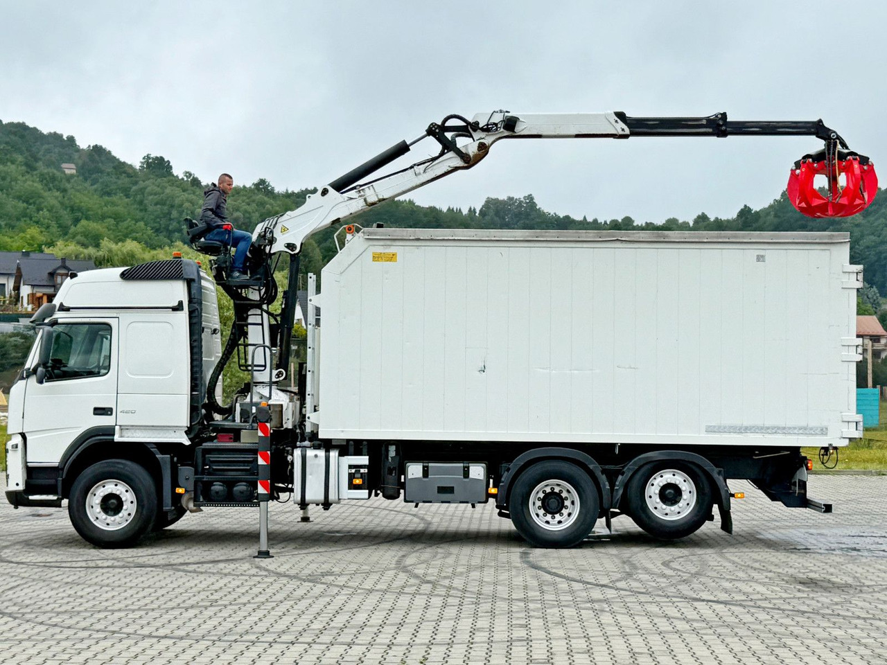Volvo FM 420 Kipper 6,20 m * EPSILON Q150L75 *TOP - Самосвал, Автоманипулятор: фото 5 Volvo FM 420 Kipper 6,20 m * EPSILON Q150L75 *TOP - Самосвал, Автоманипулятор: фото 5