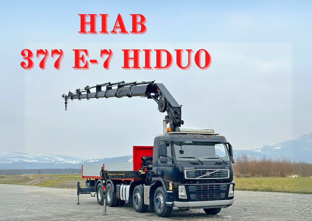 Volvo FM 440* HIAB 377 E-7 HIDUO + FUNK / 8x4 Volvo FM 440* HIAB 377 E-7 HIDUO + FUNK / 8x4 - Грузовик бортовой/ Платформа, Автоманипулятор: фото 1 Volvo FM 440* HIAB 377 E-7 HIDUO + FUNK / 8x4 Volvo FM 440* HIAB 377 E-7 HIDUO + FUNK / 8x4 - Грузовик бортовой/ Платформа, Автоманипулятор: фото 1