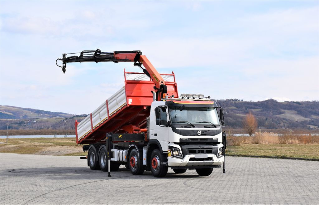 Volvo FMX 420 Kipper 6,20m *PK 1850 2 - SH B*FUNK/8x4 - Автоманипулятор, Самосвал: фото 2 Volvo FMX 420 Kipper 6,20m *PK 1850 2 - SH B*FUNK/8x4 - Автоманипулятор, Самосвал: фото 2