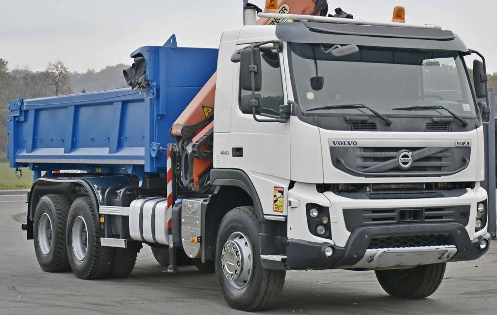Volvo FMX 450 Kipper 5,10m *PK 14002-EH B/FUNK *6x4 - Автоманипулятор, Самосвал: фото 4 Volvo FMX 450 Kipper 5,10m *PK 14002-EH B/FUNK *6x4 - Автоманипулятор, Самосвал: фото 4