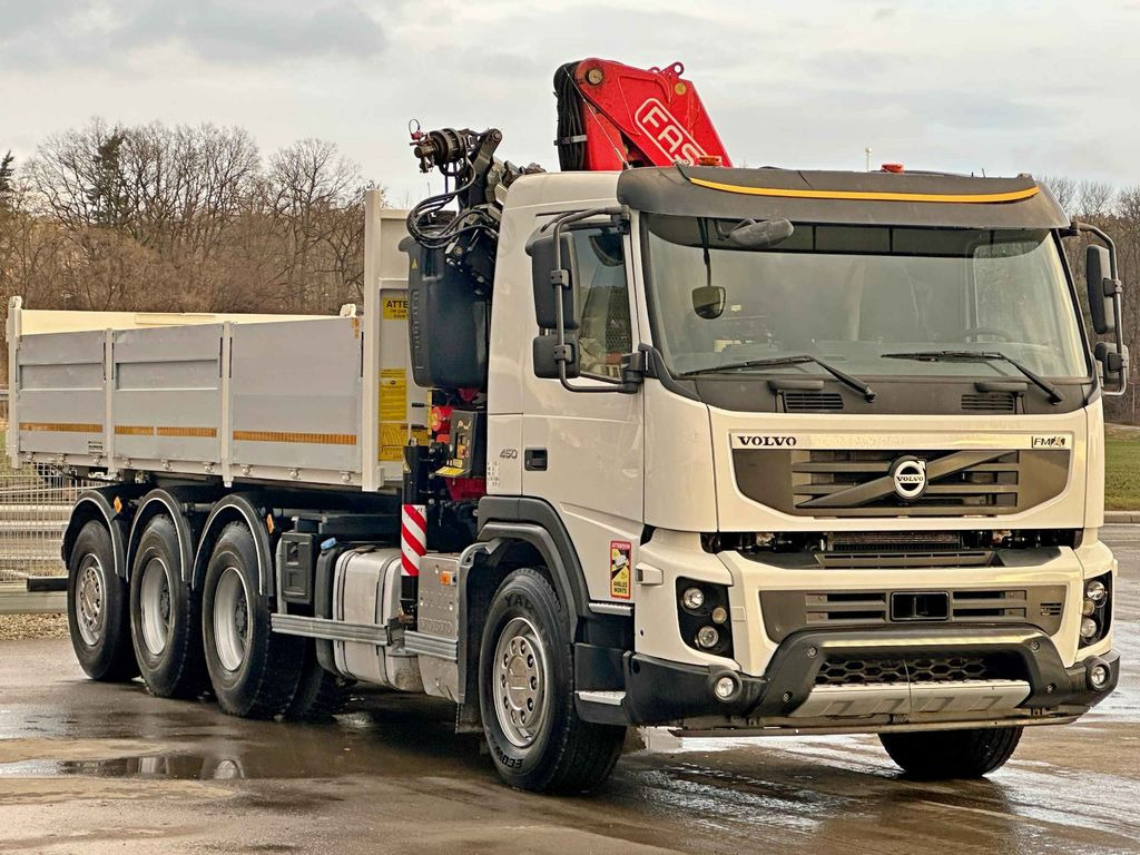 Volvo FMX 450 Kipper 6,50m*FASSI F215A.0.24 + FUNK*8x4 - Автоманипулятор, Самосвал: фото 4 Volvo FMX 450 Kipper 6,50m*FASSI F215A.0.24 + FUNK*8x4 - Автоманипулятор, Самосвал: фото 4