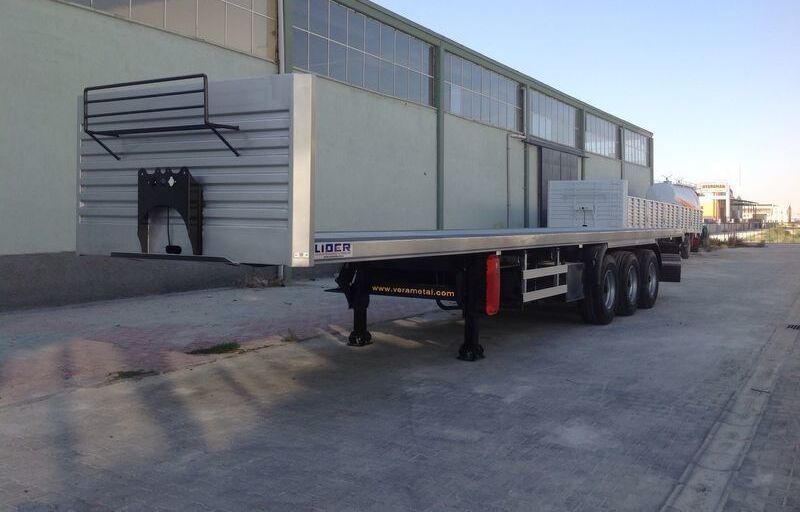 LIDER 2024 Model NEW trailer Manufacturer Company READY - Полуприцеп бортовой/ Платформа: фото 5 LIDER 2024 Model NEW trailer Manufacturer Company READY - Полуприцеп бортовой/ Платформа: фото 5