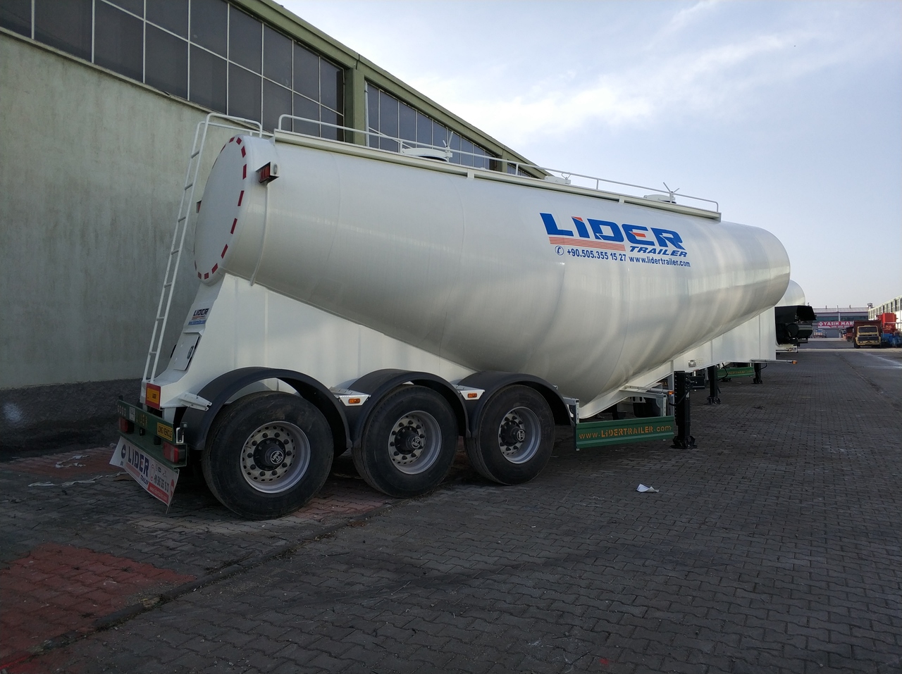 Новый Полуприцеп-цистерна для транспортировки цемента LIDER 2025  MODEL NEW CEMENT TANKER: фото 13