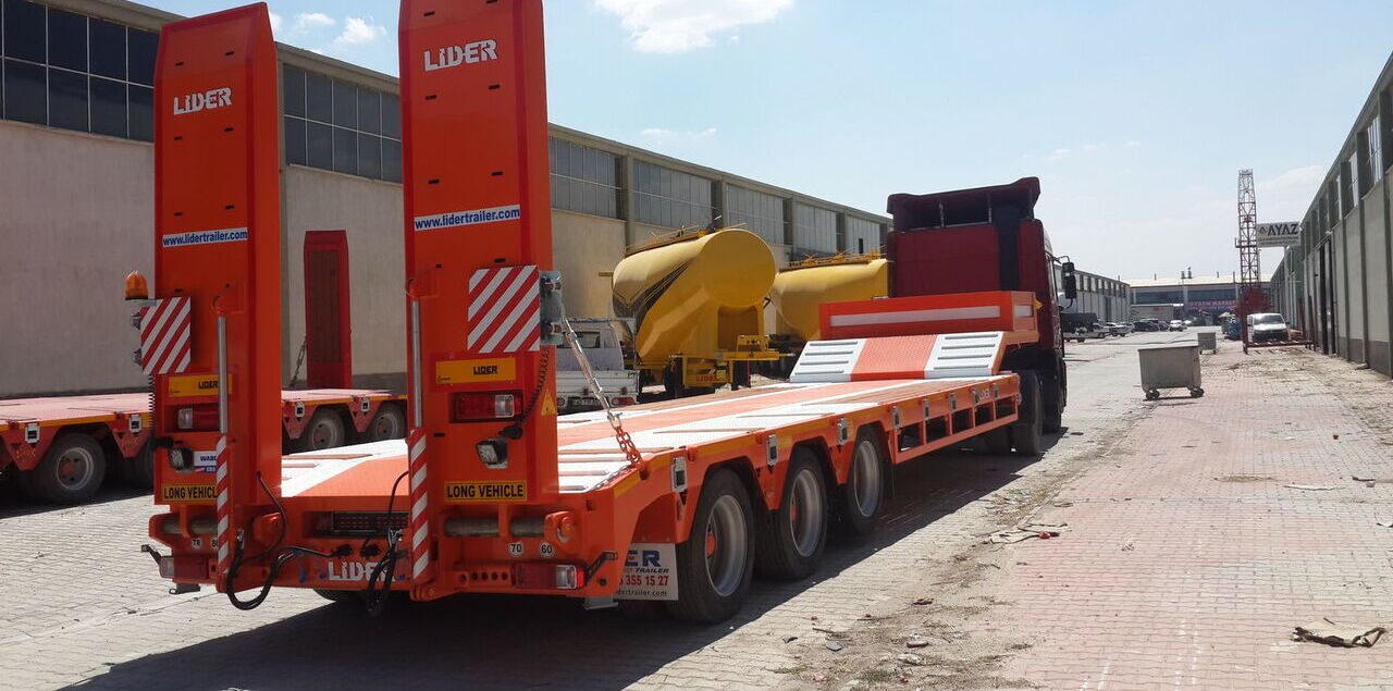LIDER 2025 READY IN STOCK 50 TONS CAPACITY LOWBED - Низкорамный полуприцеп: фото 4 LIDER 2025 READY IN STOCK 50 TONS CAPACITY LOWBED - Низкорамный полуприцеп: фото 4