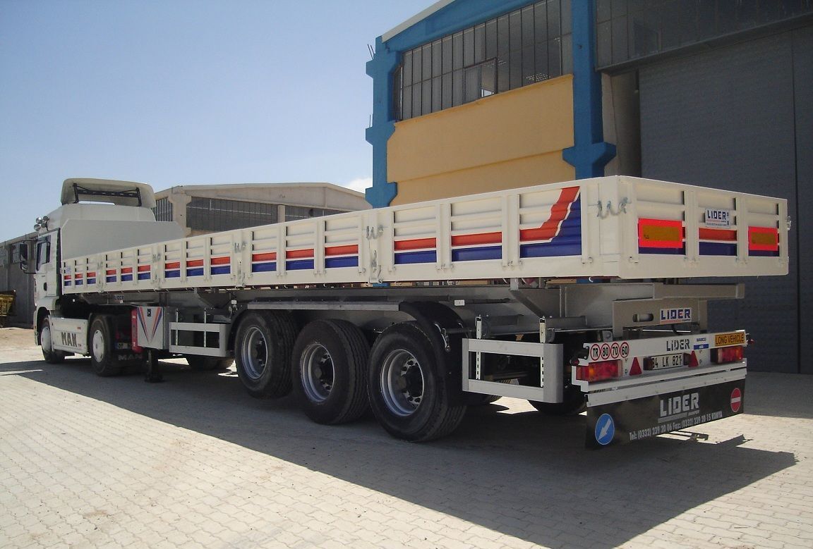 LIDER 2025 YEAR NEW TRAILER FOR SALE (MANUFACTURER COMPANY) - Прицеп бортовой/ Платформа: фото 2 LIDER 2025 YEAR NEW TRAILER FOR SALE (MANUFACTURER COMPANY) - Прицеп бортовой/ Платформа: фото 2