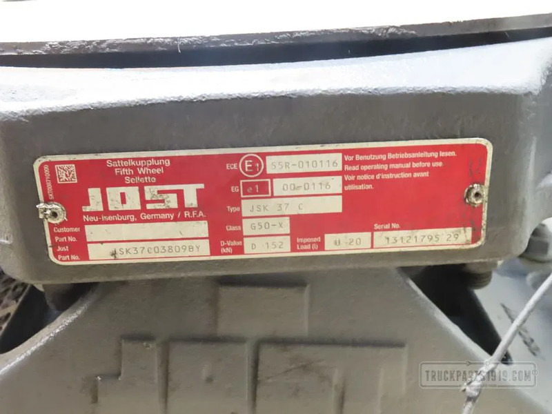 DAF 1825021 | Opleggerschotel JSK37C - Рама/ Шасси для Грузовиков: фото 2 DAF 1825021 | Opleggerschotel JSK37C - Рама/ Шасси для Грузовиков: фото 2