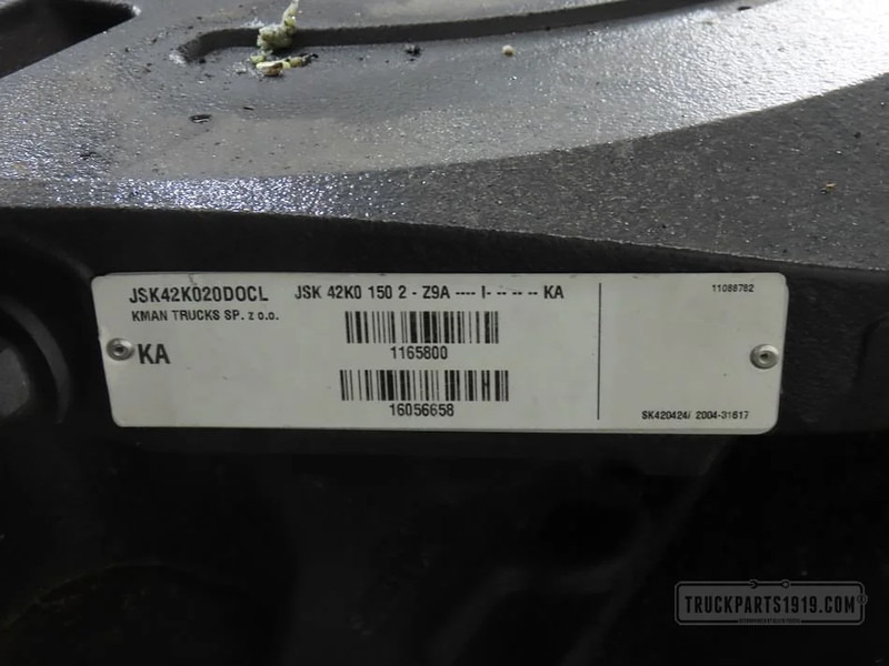 MAN JSK42KO Body & Chassis Parts Opleggerschotel JSK42KO - Рама/ Шасси для Грузовиков: фото 3 MAN JSK42KO Body & Chassis Parts Opleggerschotel JSK42KO - Рама/ Шасси для Грузовиков: фото 3