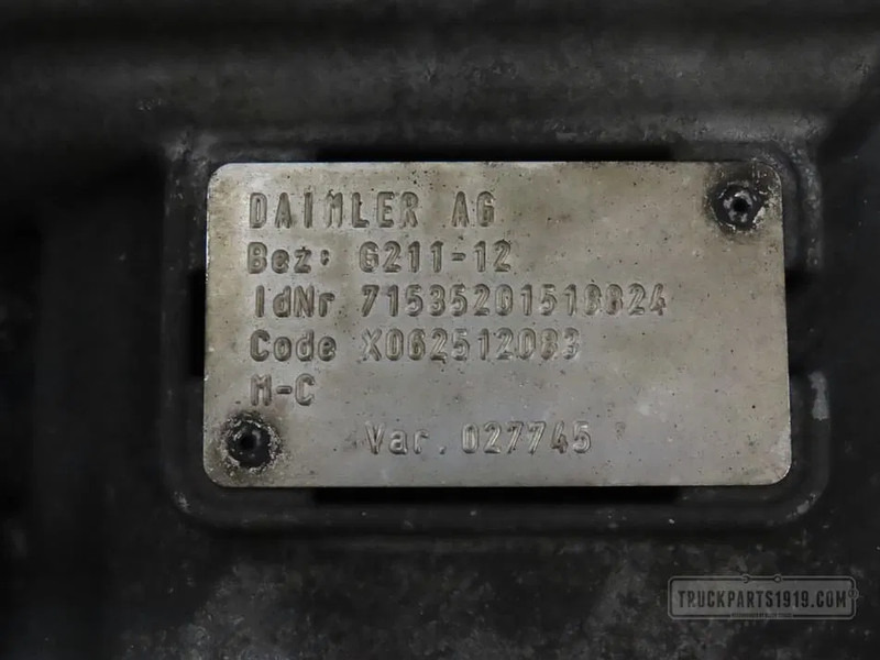 Mercedes-Benz Gearbox & Clutch Parts Versnellingsbak G211-12 MB MP4 - Коробка передач для Грузовиков: фото 3 Mercedes-Benz Gearbox & Clutch Parts Versnellingsbak G211-12 MB MP4 - Коробка передач для Грузовиков: фото 3