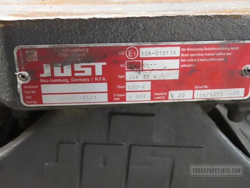 Volvo 3172647 Opleggerschotel JSK37C Volvo - Рама/ Шасси для Грузовиков: фото 2 Volvo 3172647 Opleggerschotel JSK37C Volvo - Рама/ Шасси для Грузовиков: фото 2