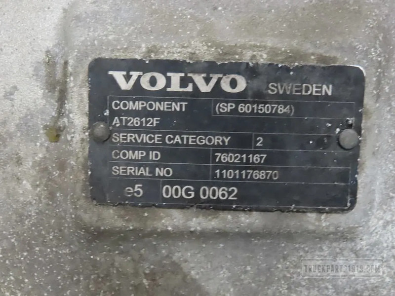 Volvo 60150784 Versnellingsbak AT2612F Volvo - Коробка передач для Грузовиков: фото 3 Volvo 60150784 Versnellingsbak AT2612F Volvo - Коробка передач для Грузовиков: фото 3
