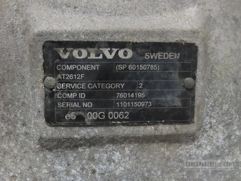 Volvo 60150785 Versnellingsbak AT2612F Volvo - Коробка передач для Грузовиков: фото 3 Volvo 60150785 Versnellingsbak AT2612F Volvo - Коробка передач для Грузовиков: фото 3