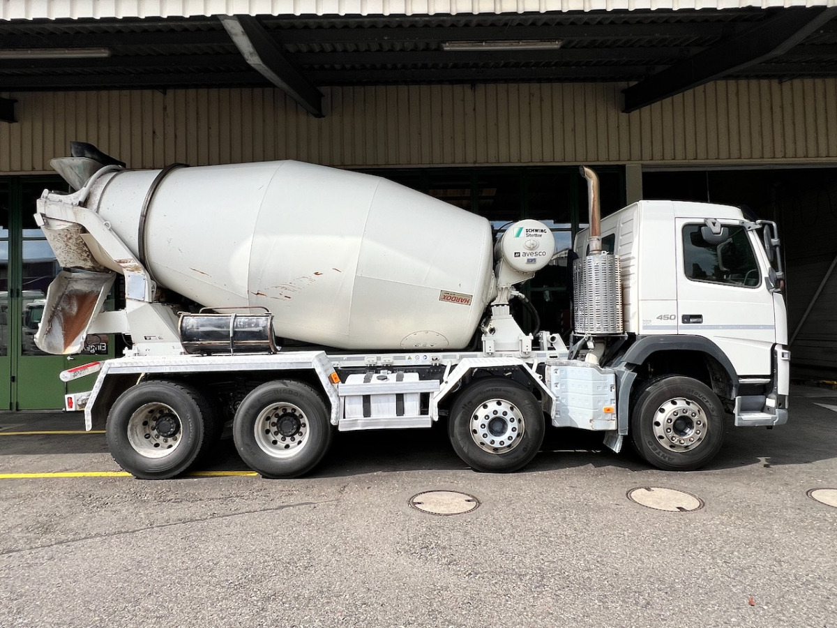 VOLVO FM-450 8x4R Stetter 9m3 - Автобетоносмеситель: фото 3 VOLVO FM-450 8x4R Stetter 9m3 - Автобетоносмеситель: фото 3
