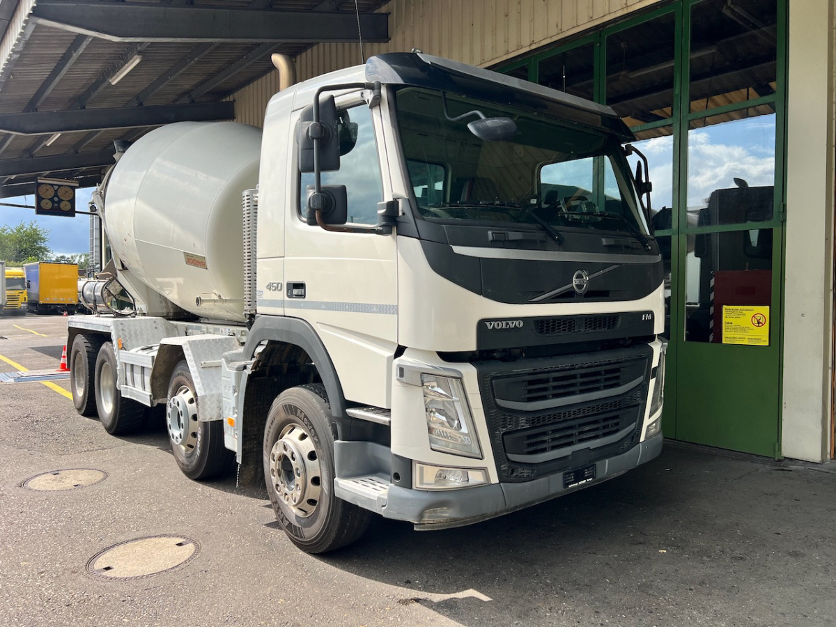 VOLVO FM-450 8x4R Stetter 9m3 - Автобетоносмеситель: фото 1 VOLVO FM-450 8x4R Stetter 9m3 - Автобетоносмеситель: фото 1