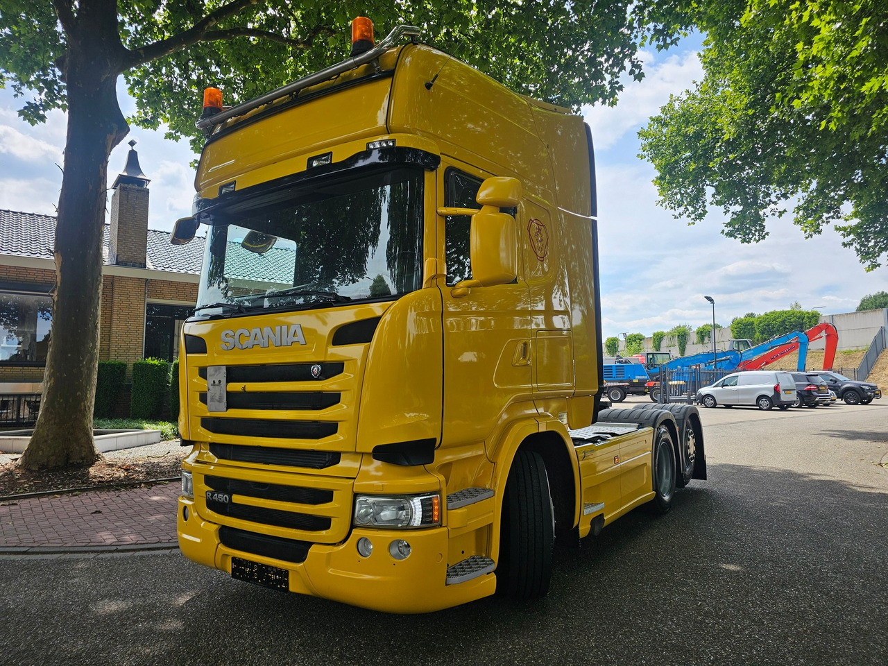 Scania R450 Topline 6x2 Boogie) - Тягач: фото 3 Scania R450 Topline 6x2 Boogie) - Тягач: фото 3