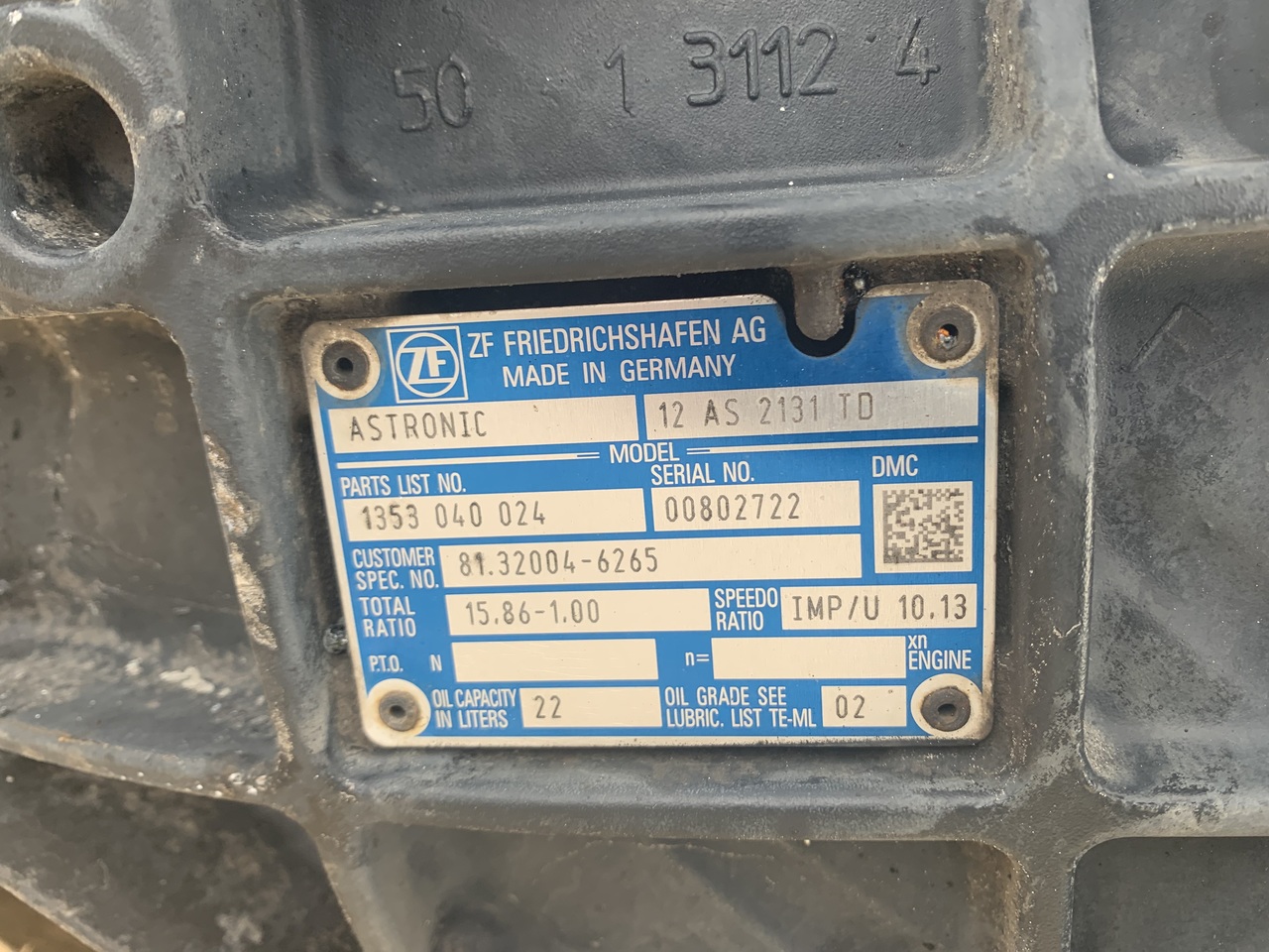 ASTRONIC 12AS 2131 TD WITH INTARDER EST52 MAN TGX - Коробка передач для Грузовиков: фото 4 ASTRONIC 12AS 2131 TD WITH INTARDER EST52 MAN TGX - Коробка передач для Грузовиков: фото 4