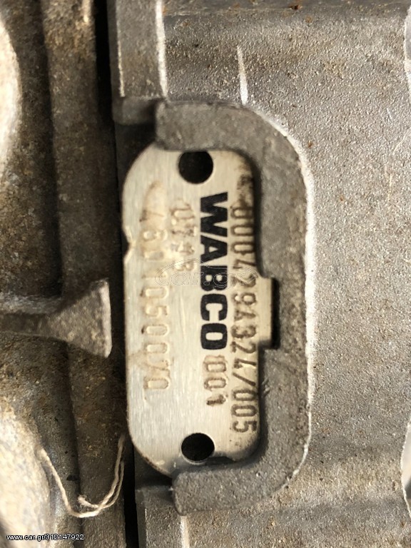 AXLE MODULATOR EPB ACTROS MP3 - Тормозной клапан для Грузовиков: фото 1 AXLE MODULATOR EPB ACTROS MP3 - Тормозной клапан для Грузовиков: фото 1