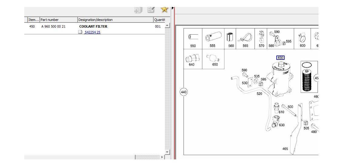 COOLANT FILTER ACTROS MP4 - Система охлаждения для Грузовиков: фото 2 COOLANT FILTER ACTROS MP4 - Система охлаждения для Грузовиков: фото 2