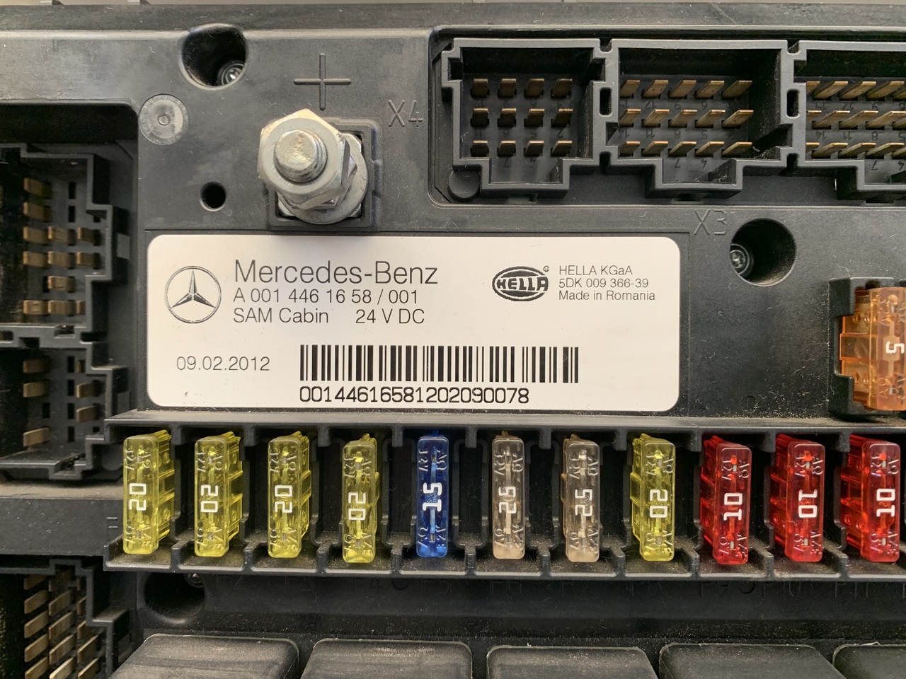 Электрическая система для Грузовиков ELECTRONIC CONTROL UNITS ACTROS MP4: фото 7 Электрическая система для Грузовиков ELECTRONIC CONTROL UNITS ACTROS MP4: фото 7