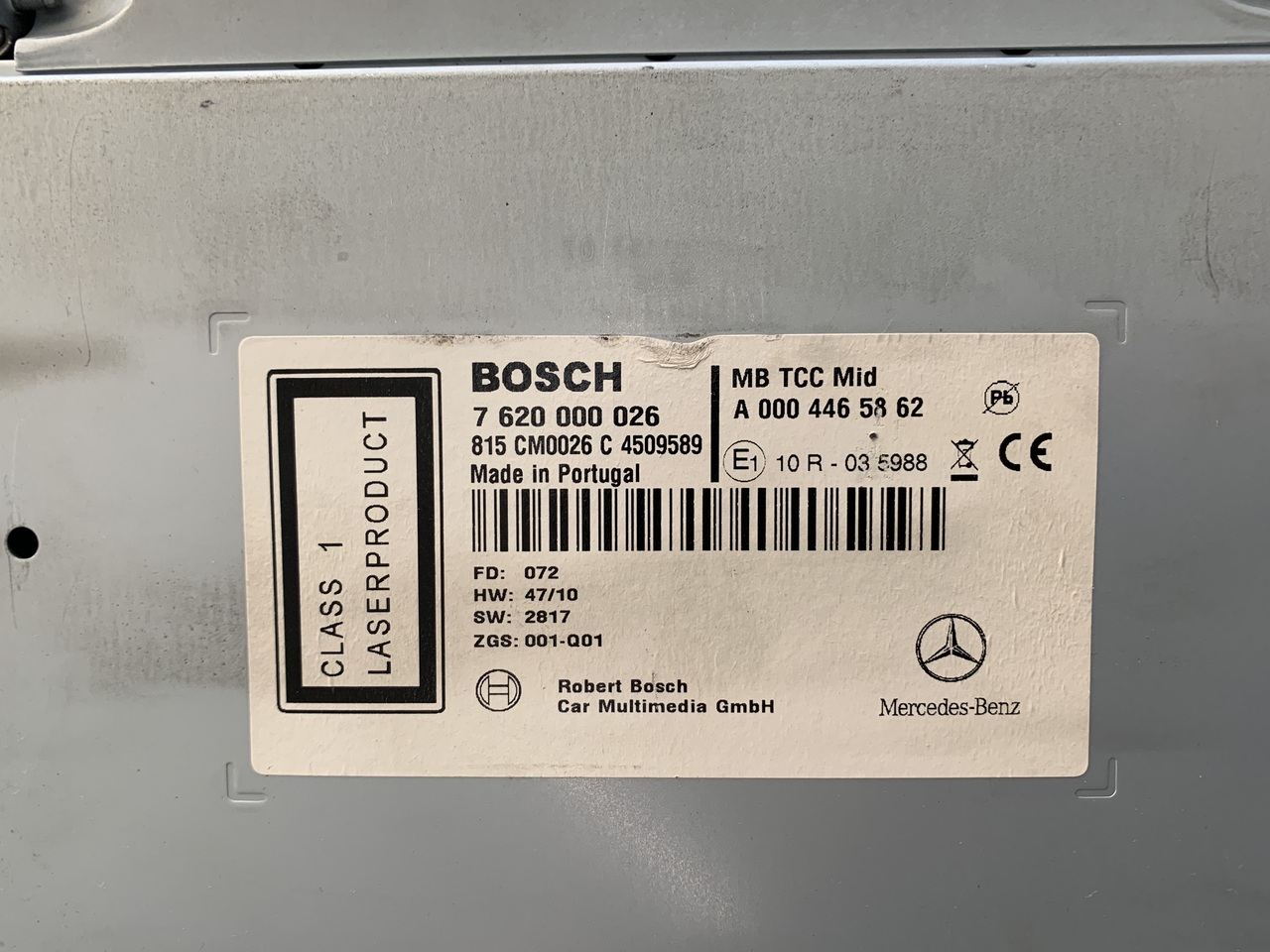 Электрическая система для Грузовиков ELECTRONIC CONTROL UNITS ACTROS MP4: фото 10 Электрическая система для Грузовиков ELECTRONIC CONTROL UNITS ACTROS MP4: фото 10