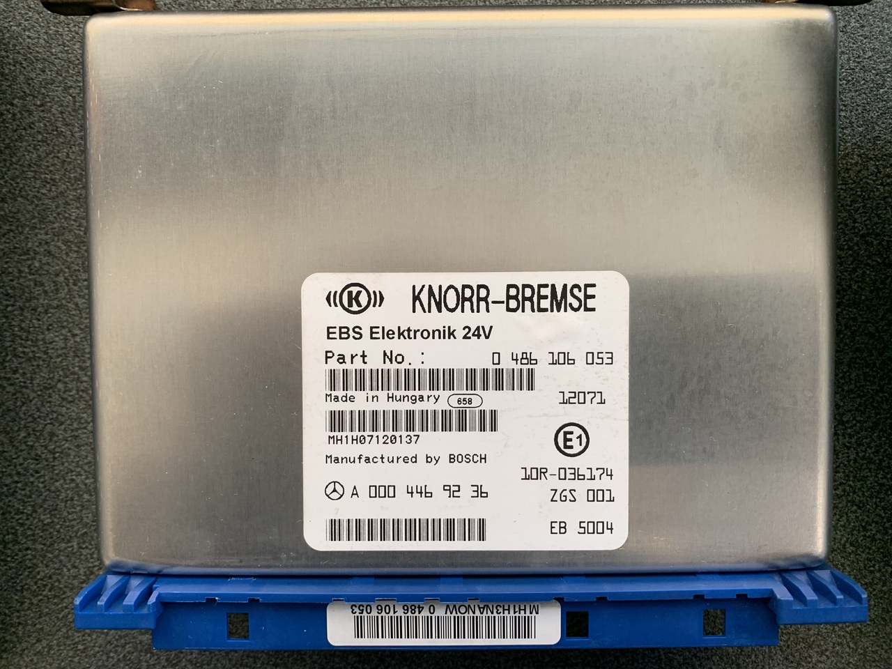 Электрическая система для Грузовиков ELECTRONIC CONTROL UNITS ACTROS MP4: фото 11 Электрическая система для Грузовиков ELECTRONIC CONTROL UNITS ACTROS MP4: фото 11