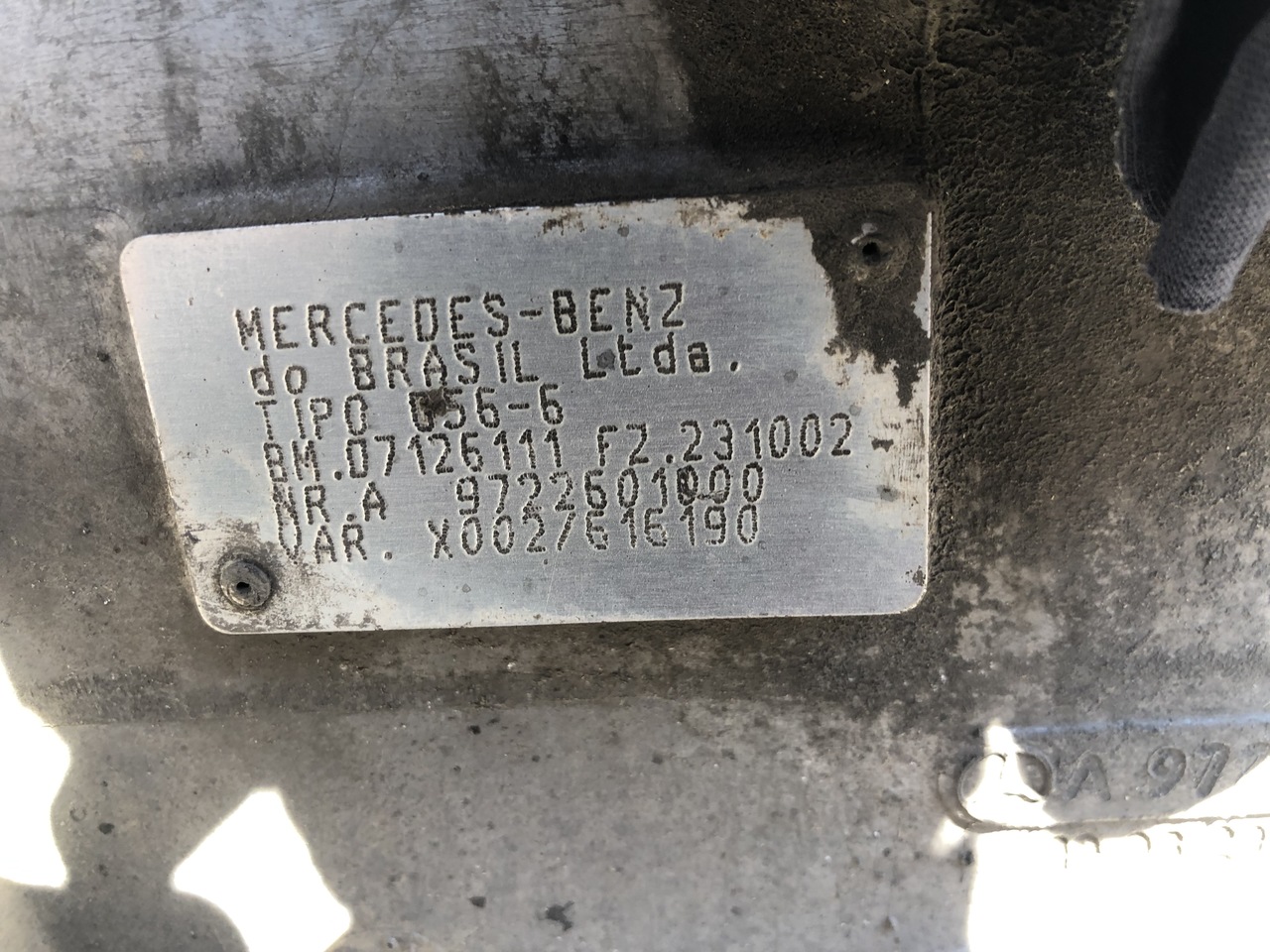 MERCEDES ATEGO G60-6 AND G56-6  - Коробка передач для Грузовиков: фото 2 MERCEDES ATEGO G60-6 AND G56-6  - Коробка передач для Грузовиков: фото 2