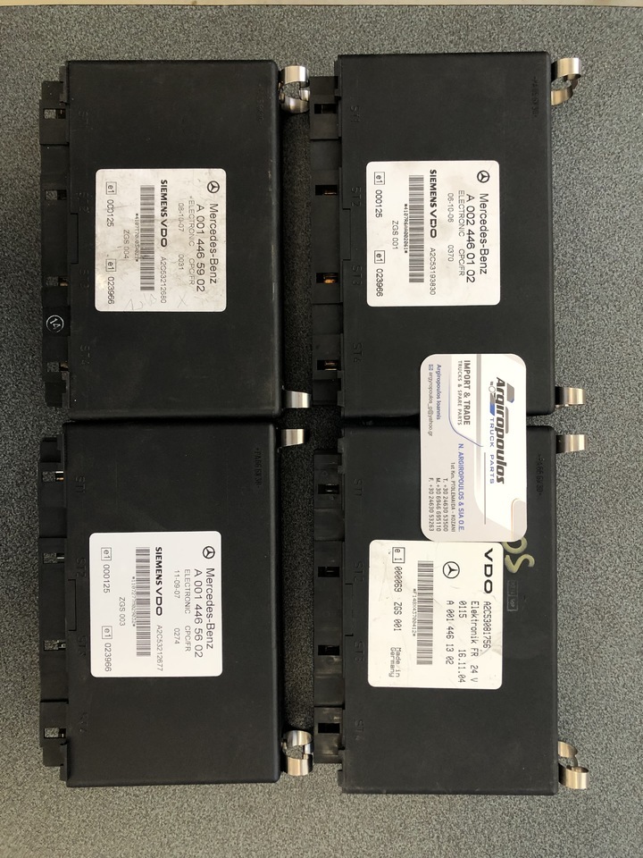 MERCEDES-BENZ ACTROS ECU FR/CPC - Блок управления для Грузовиков: фото 1 MERCEDES-BENZ ACTROS ECU FR/CPC - Блок управления для Грузовиков: фото 1