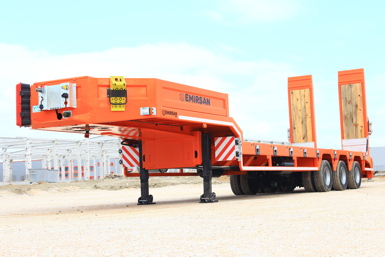 EMIRSAN Immediate Delivery From Stock - 3 Axle 60 Tons Capacity Lowbed - Низкорамный полуприцеп: фото 1 EMIRSAN Immediate Delivery From Stock - 3 Axle 60 Tons Capacity Lowbed - Низкорамный полуприцеп: фото 1