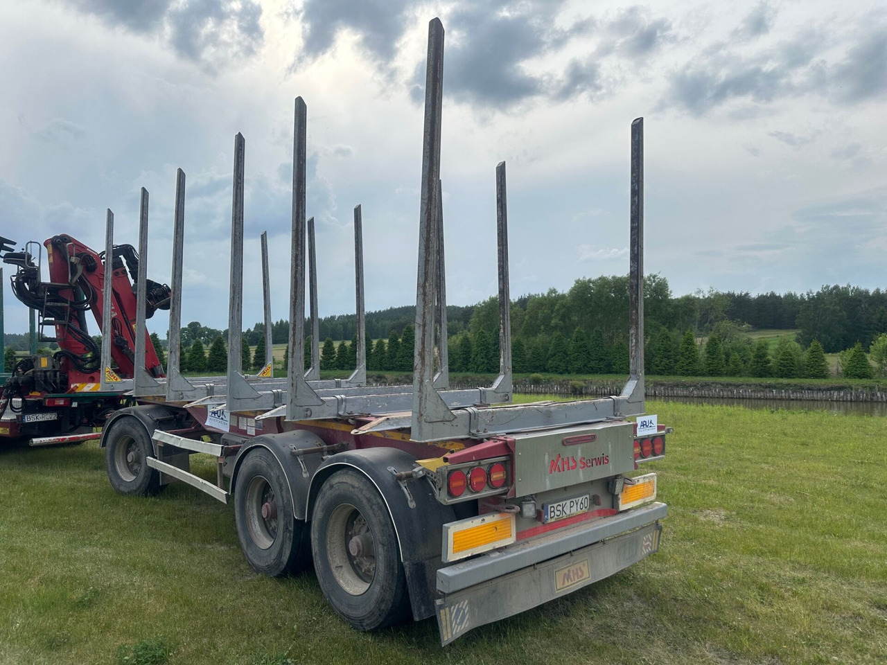 MHS przyczepa do przewozu drewna - Прицеп лесовоз: фото 2 MHS przyczepa do przewozu drewna - Прицеп лесовоз: фото 2